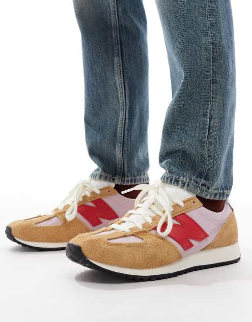 Zapatillas de deporte marrones y rosas unisex 471 de New Balance, 5 de 5