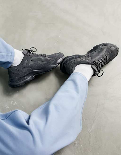 Zapatillas deporte mezcla gris con suela gruesa de ASOS | ASOS