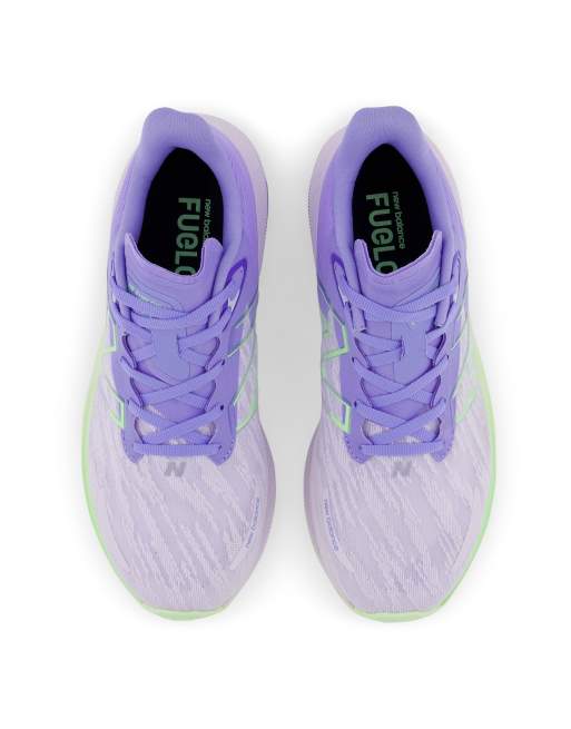 Zapatillas de deporte moradas y color lima Fuelcell Propel de New