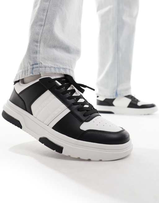 Zapatillas de deporte multicolor con suela cupsole de cuero de Tommy Jeans