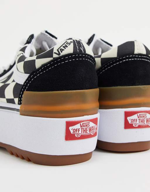 Vans old school cuadros hotsell