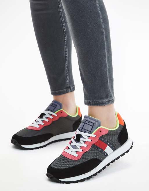 Zapatillas de deporte multicolores con diseño color block de Tommy Jeans , 2 de 4