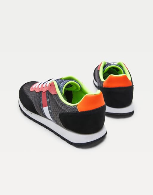 Zapatillas de deporte multicolores con diseño color block de Tommy Jeans , 3 de 4