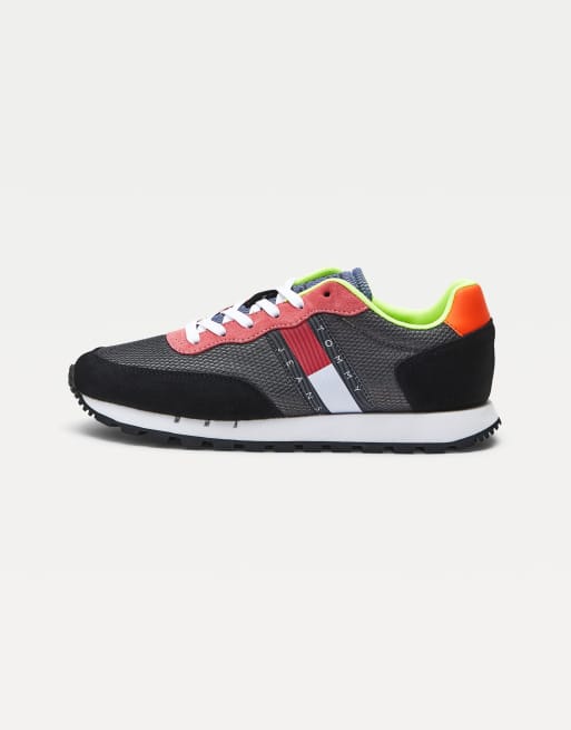 Zapatillas de deporte multicolores con diseño color block de Tommy Jeans , 4 de 4