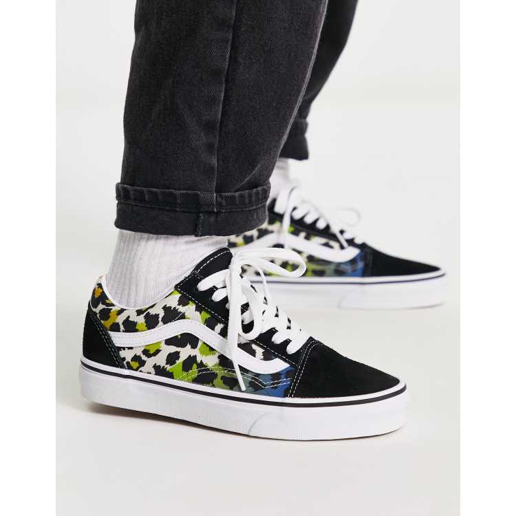 Vans leopardo hombre plata online