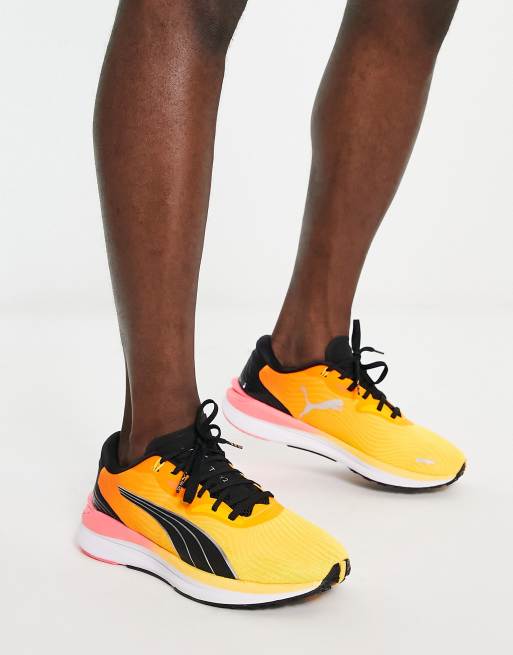 Zapatillas de deporte naranjas Electrify Nitro 2 de PUMA Running
