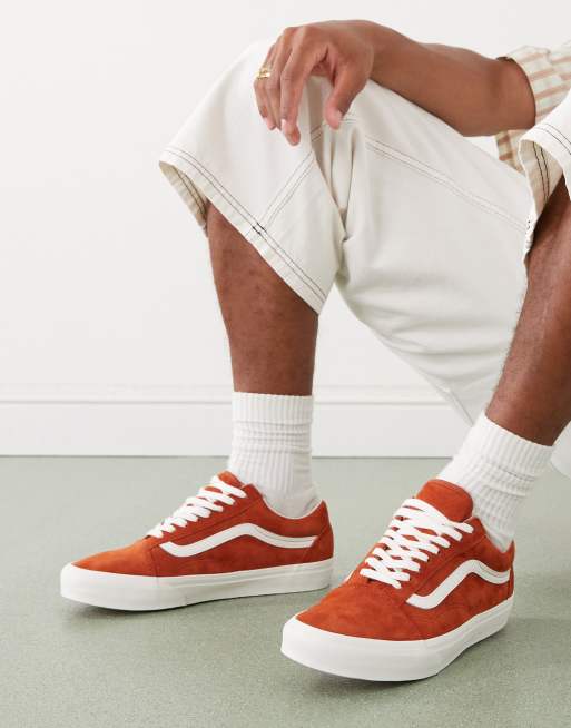 Zapatillas de deporte naranjas Old Skool de Vans ASOS