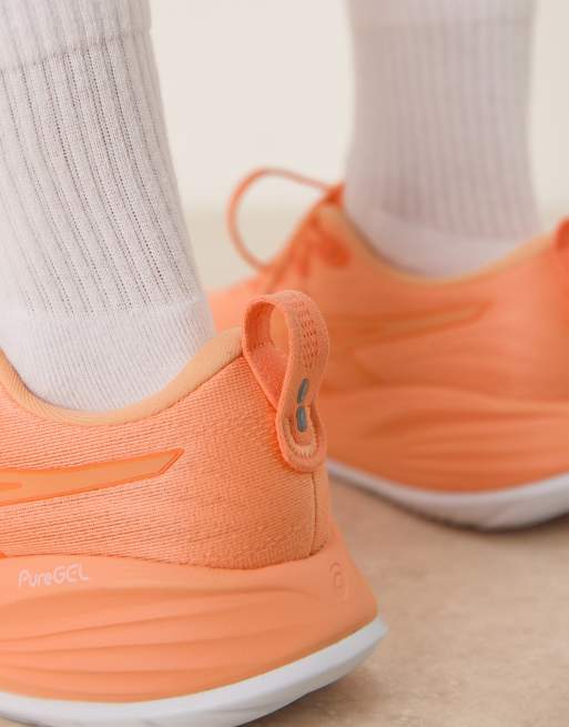 Zapatillas de deporte naranjas para correr Gel-Cumulus 27 Lite-Show de Asics, 4 de 5