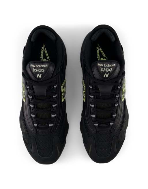 Zapatillas de deporte negras 1000 de New Balance, 3 de 4