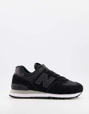 new balance hombre negras