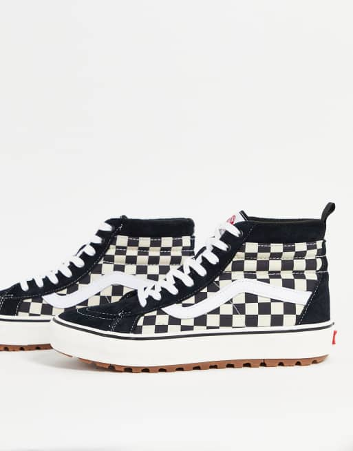 Vans sk8 hi on sale cuadros