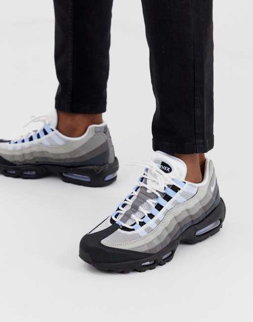 Desviación asistencia Comiendo Zapatillas de deporte negras Air Max 95 de Nike | ASOS