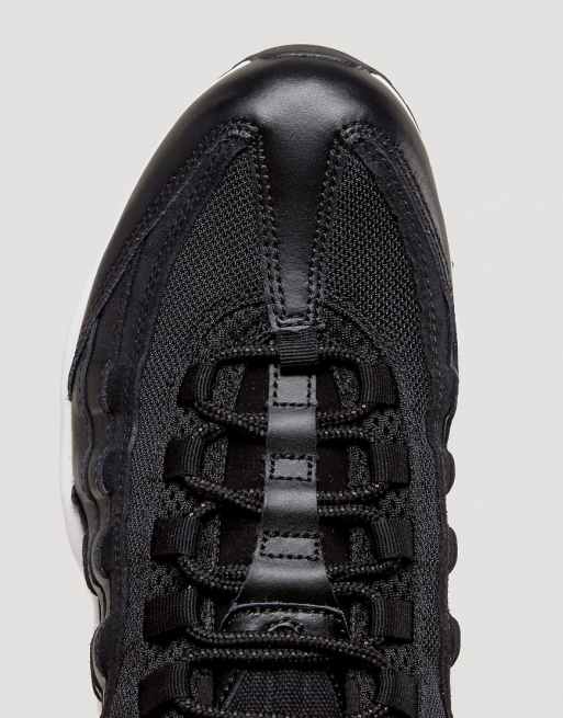 Zapatillas de deporte negras Air Max 95 Premium 'Rebel Skulls' 538416 008 de Nike Zapatillas de deporte negras Air Max 95 Premium 'Rebel Skulls' 538416 008 de Nike