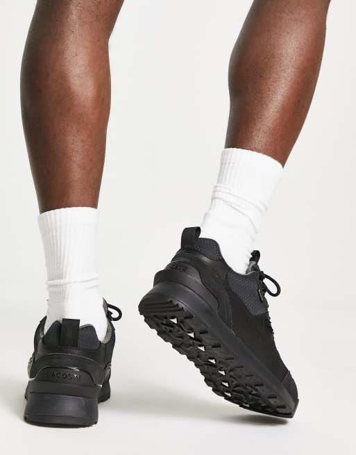 Zapatillas de deporte negras bajas de goretex Urban Breaker de Lacoste, 4 de 4