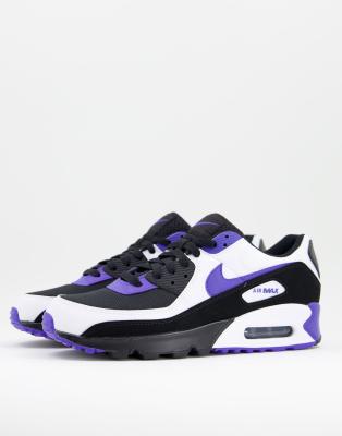 air max 90 negras y azules