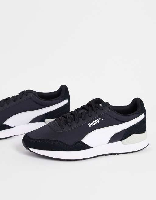 Zapatillas de deporte negras, blancas y grises Dista Runner Tonal de PUMA