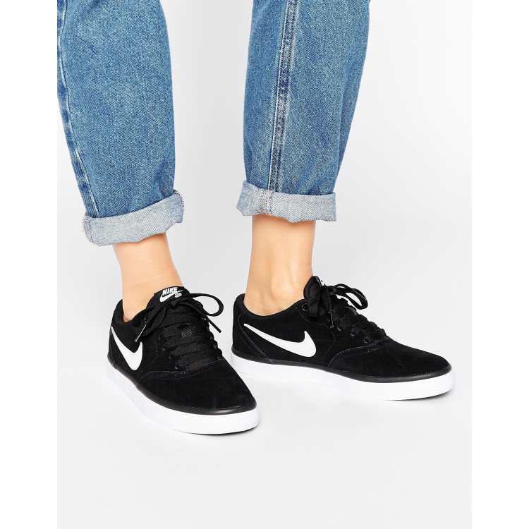 lechuga bulto conciencia Zapatillas de deporte negras Check Solar de Nike SB | ASOS