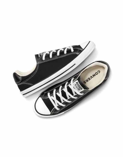 Zapatillas de deporte negras Chuck Taylor All Star Dainty Lucky de Converse , 4 de 4