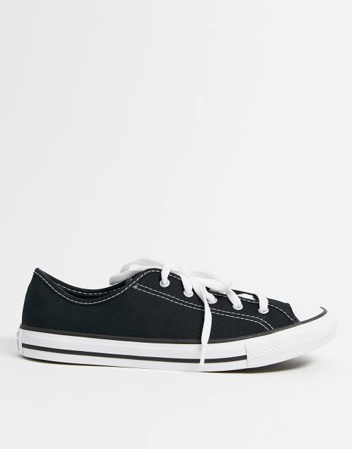 Zapatillas de deporte negras Chuck Taylor Dainty de Converse