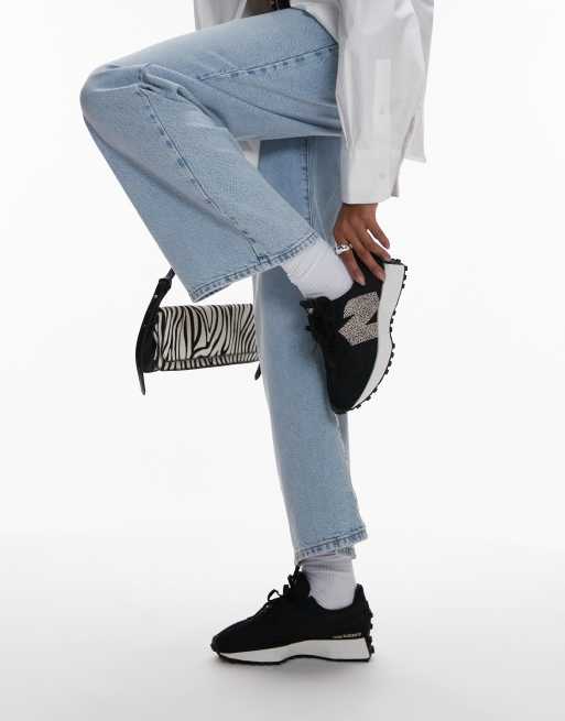 New balance negras jeans hotsell