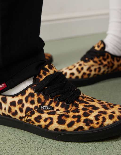 Tenis Vans Old Skool Leopard Vans Negras Con Leopardo Vans
