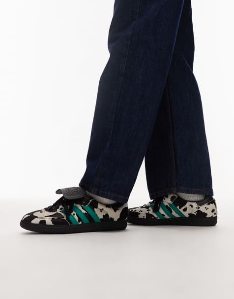 Zapatillas de deporte negras con estampado de vaca Samba LT de adidas Originals - view 1