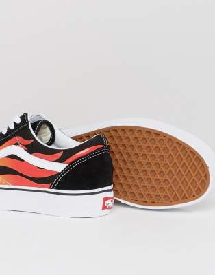 vans old skool con llamas