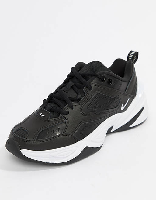 Desde por qué vestir Zapatillas de deporte negras con logo blanco M2K Tekno de Nike | ASOS
