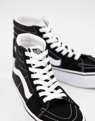 vans sk8 hi negras plataforma