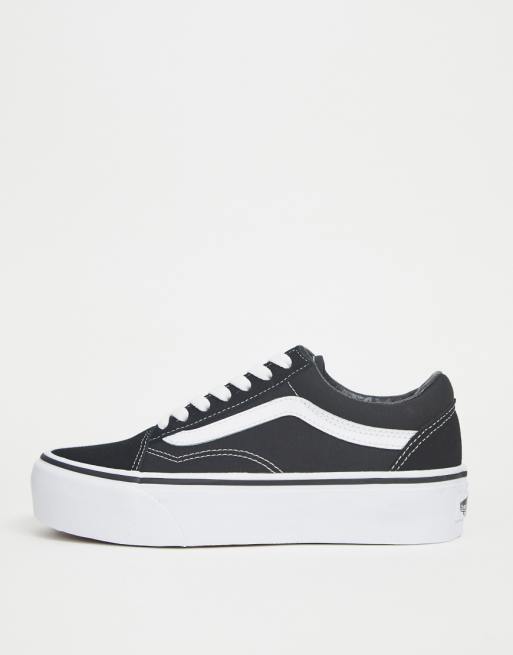 vans old skool negras plataforma vans old skool negras plataforma