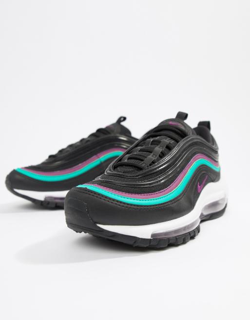 Nuevo 921826 008 Negro Amarillo Blanco Nike Air Max 97 Nuevo 921826 008 Negro Amarillo Blanco Nike Air Max 97