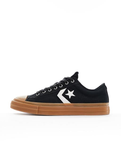 Zapatillas de deporte negras con suela de goma Star Player 76 Ox de Converse