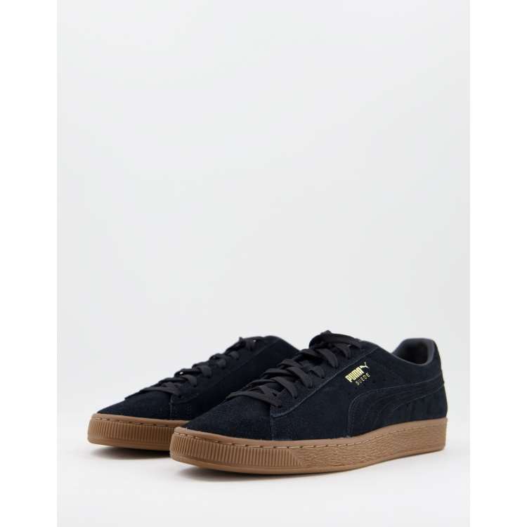 Zapatillas puma negras suela marron hotsell