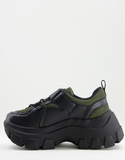 Zapatillas deporte negras con suela Dannie de ASOS | ASOS