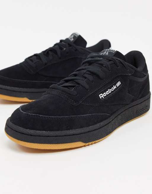 Zapatilla Reebok Club C 85 Hombre Negro –