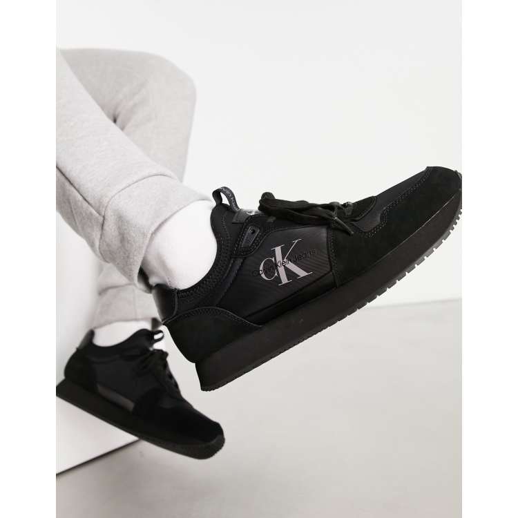 Zapatillas calvin discount klein hombre negras