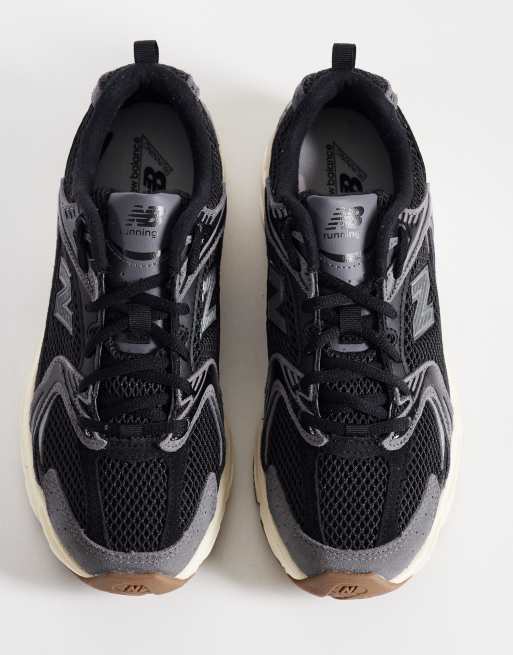 Zapatillas de deporte negras de charol 530 de New Balance, 3 de 5
