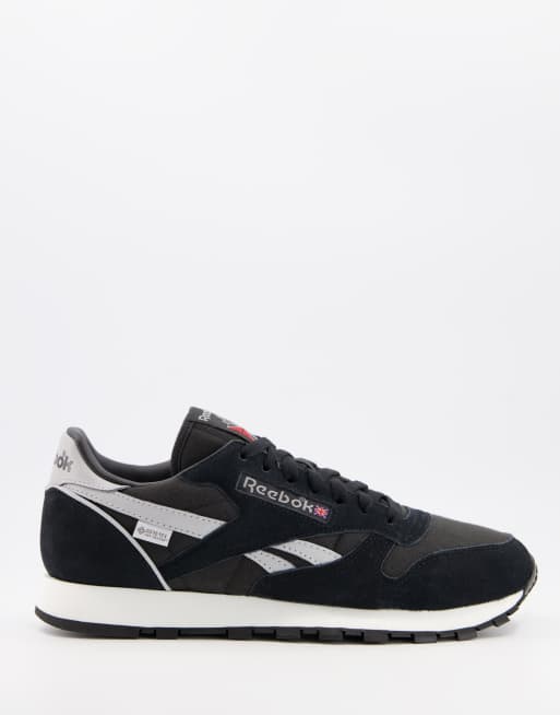 Desde allí Conclusión asesinato WillardmarineShops | Tex de Reebok Classics - Zapatillas de deporte negras  de cuero y Gore - La Reebok Freestyle