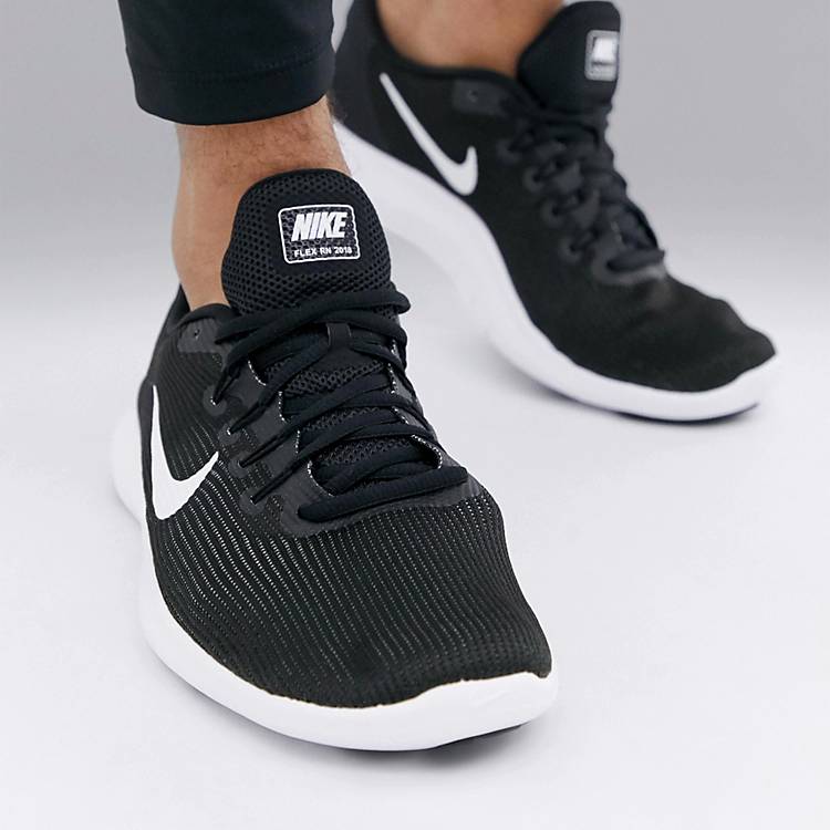 Notorio Nuevo significado matraz Zapatillas de deporte negras Flex 2018 aa7397-018 de Nike Running | ASOS