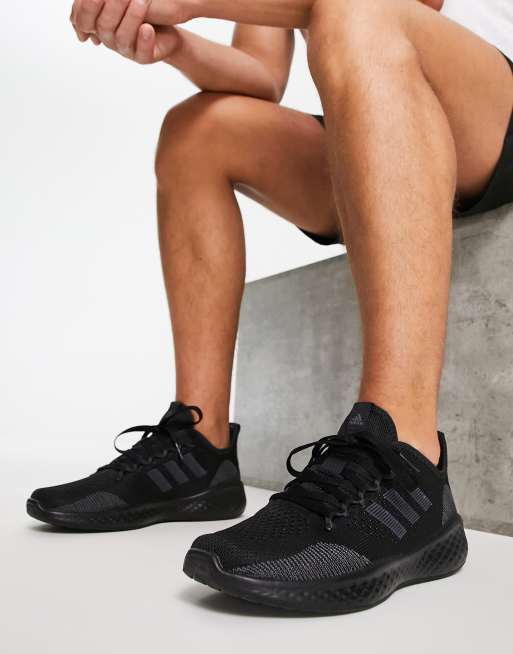 Zapatillas de deporte negras Fluidflow adidas ASOS