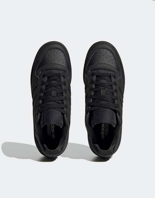 Zapatillas de deporte negras Forum de adidas Basketball, 3 de 4