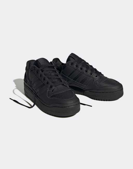Zapatillas de deporte negras Forum de adidas Basketball, 4 de 4