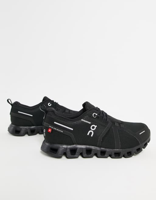 Zapatillas de deporte negras impermeables Cloud 5 On Running |