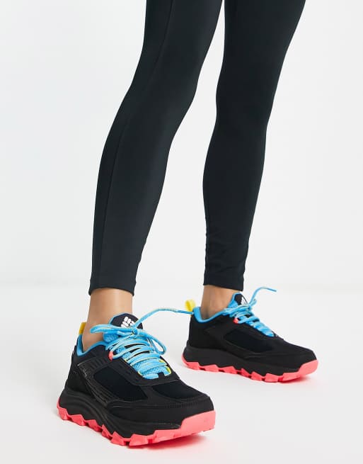 Zapatillas de deporte negras impermeables para carrera de montaña Hatana Max de Columbia