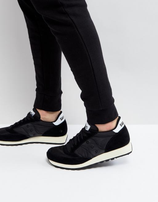 Saucony negras mujer sales