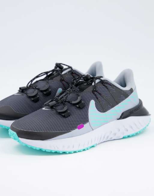 hotel base Criticar Zapatillas de deporte negras Legend React 3 Shield de Nike Running | ASOS