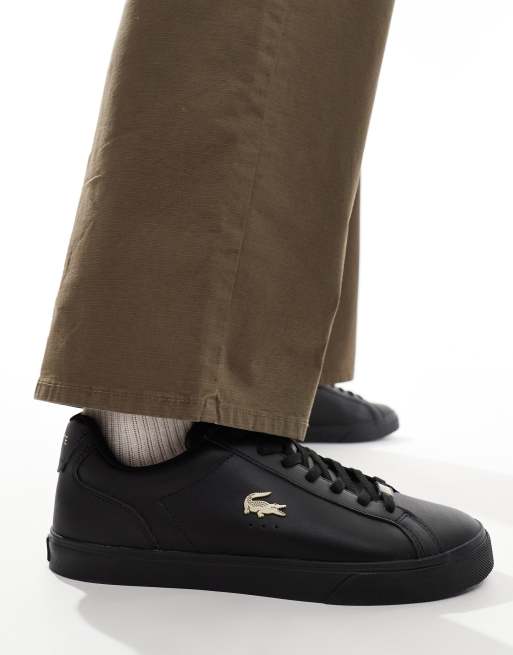 Tenis Louis Vuitton Lerond Pro Cuero Hombre Negro/Blanco