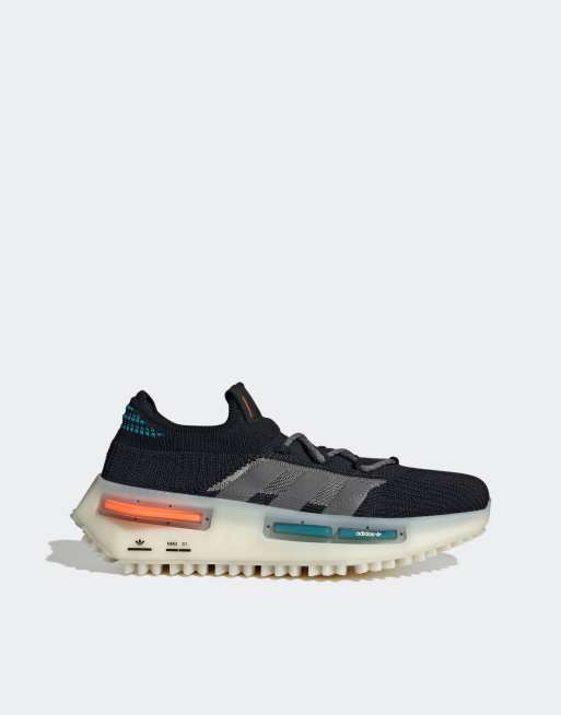 Zapatillas de deporte negras NMD_S1 de adidas Originals