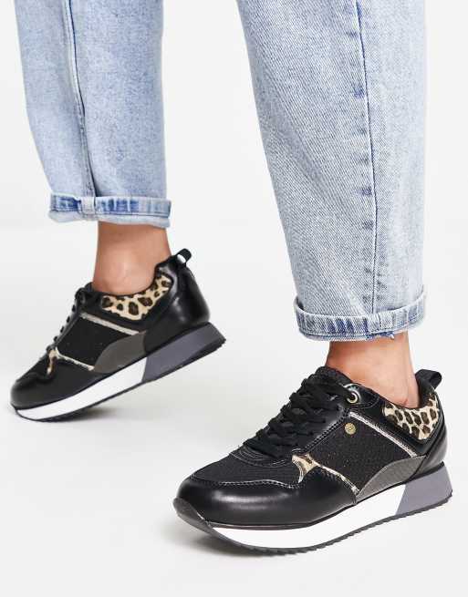 Converse mujer negras clearance xti