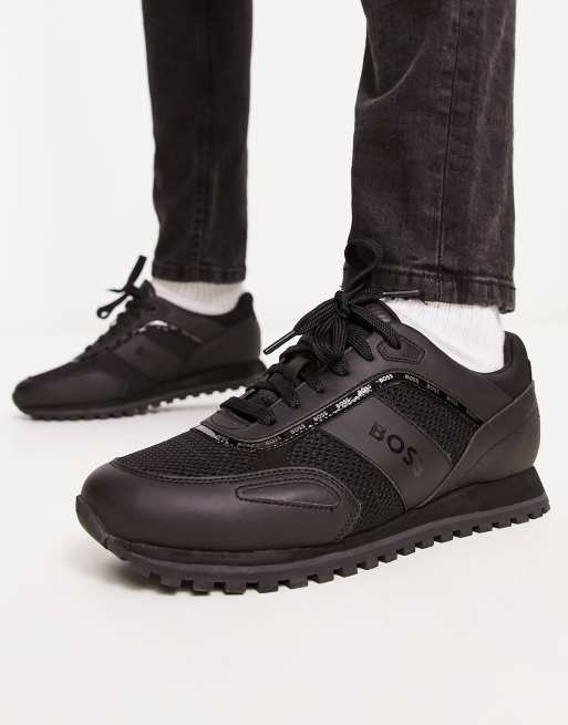 miembro Fabricación Son Zapatillas de deporte negras Parkour Runn de BOSS Orange | ASOS